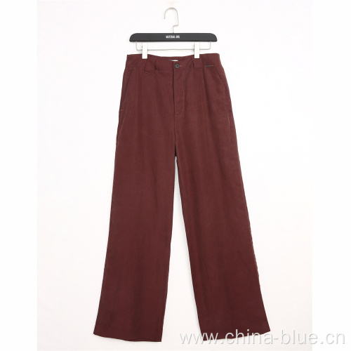 Ladies hight quality woven pants